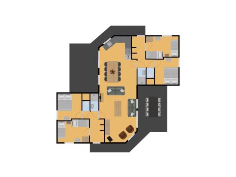 Bungalow 8 Personen - Sommerhus Helsinki