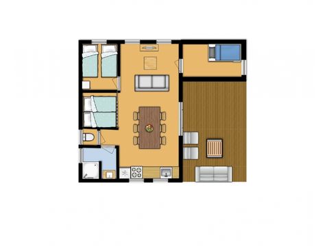 Chalet 6 Personen - Heuhaufen Chalet 6 Personen - Heuhaufen