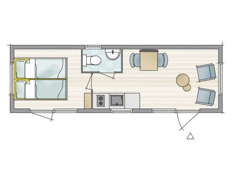 AUßERGEWÖHNLICHE UNTERKUNFT 2 Personen - Tiny House (1-2p)
