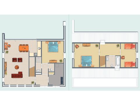 Haus 6 personen - Gartenvilla