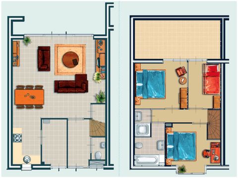 FERIENHAUS 6 Personen - Hafenwohnung 4+2