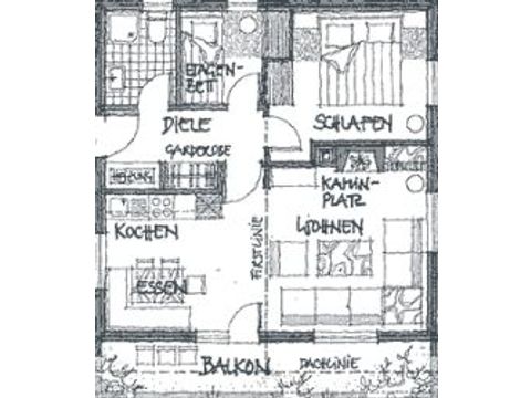 Wohnung 4 personen - B