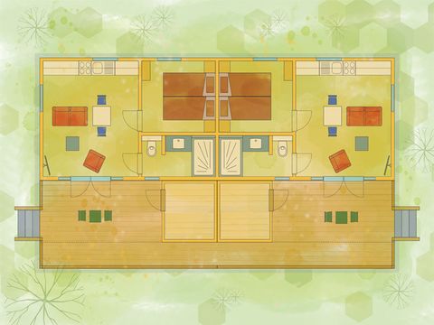 Mobilheim 2 Personen - Mobilheim/Chalet Forelle