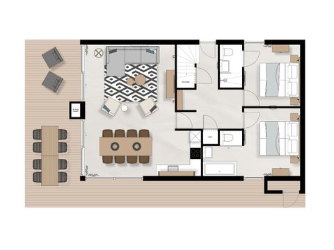 Ferienhaus 8 personen - Eagle