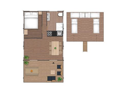 Safarizelt 6 Personen - Spotty Lodge Familie