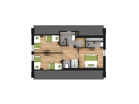 FERIENHAUS 6 Personen - Premium Outdoor