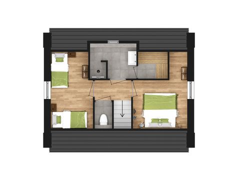 FERIENHAUS 4 Personen - Premium-Wasser