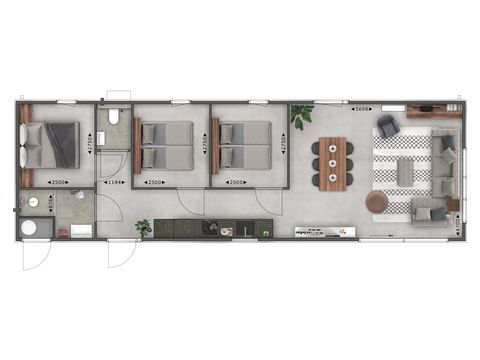 FERIENHAUS 6 Personen - Amalia mit Whirlpool