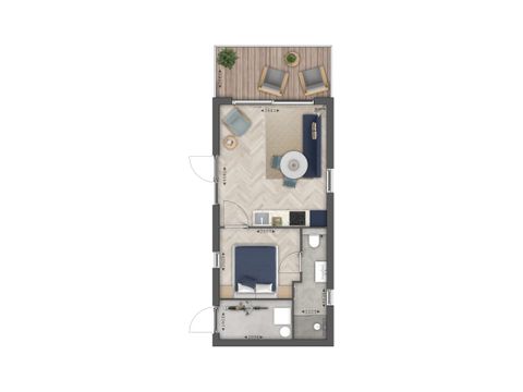 Lodge 2 personen - Wasserlodge mit Whirlpool