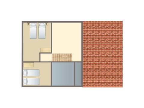Bungalow 8 Personen - 8X
